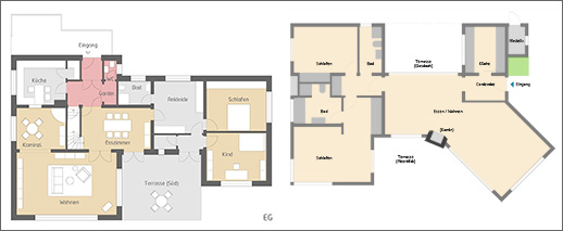Grundriss Wohnhaus neu CAD